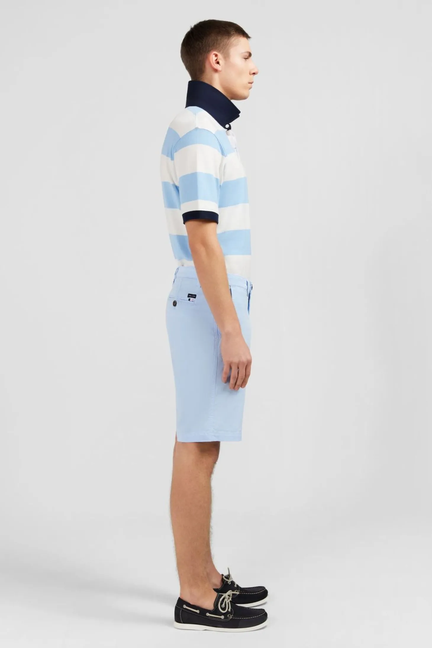 Bermuda Bleu Clair Uni