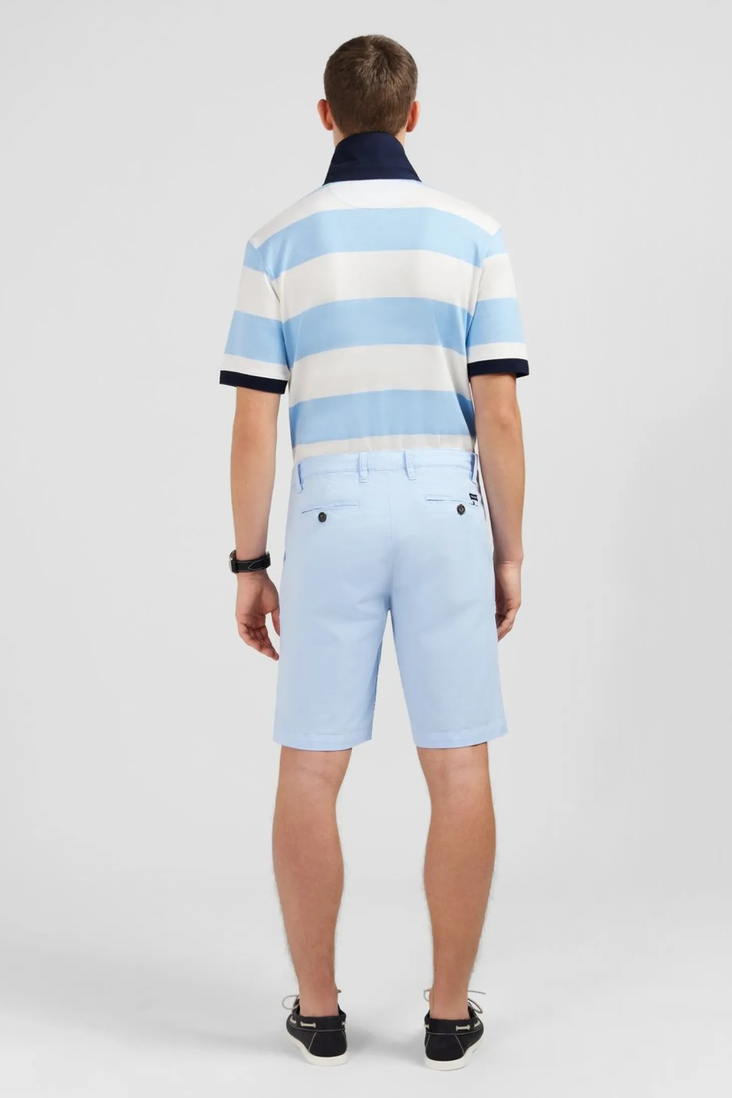 Bermuda Bleu Clair Uni