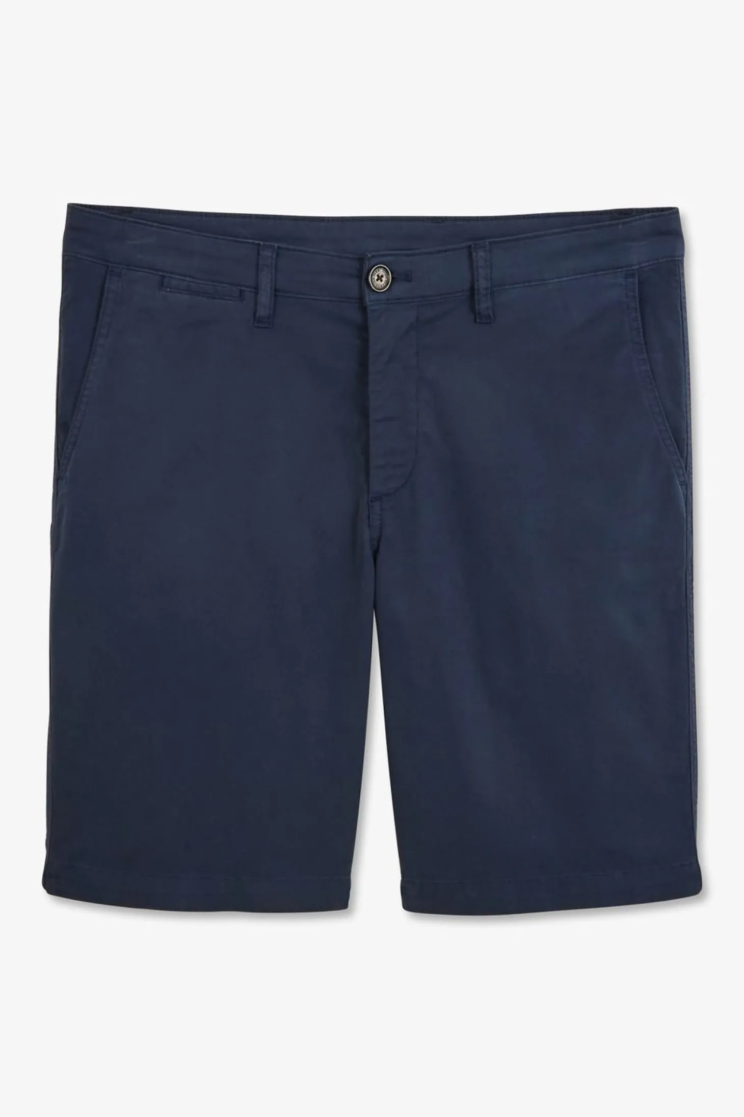 Bermuda Bleu Fonce Uni