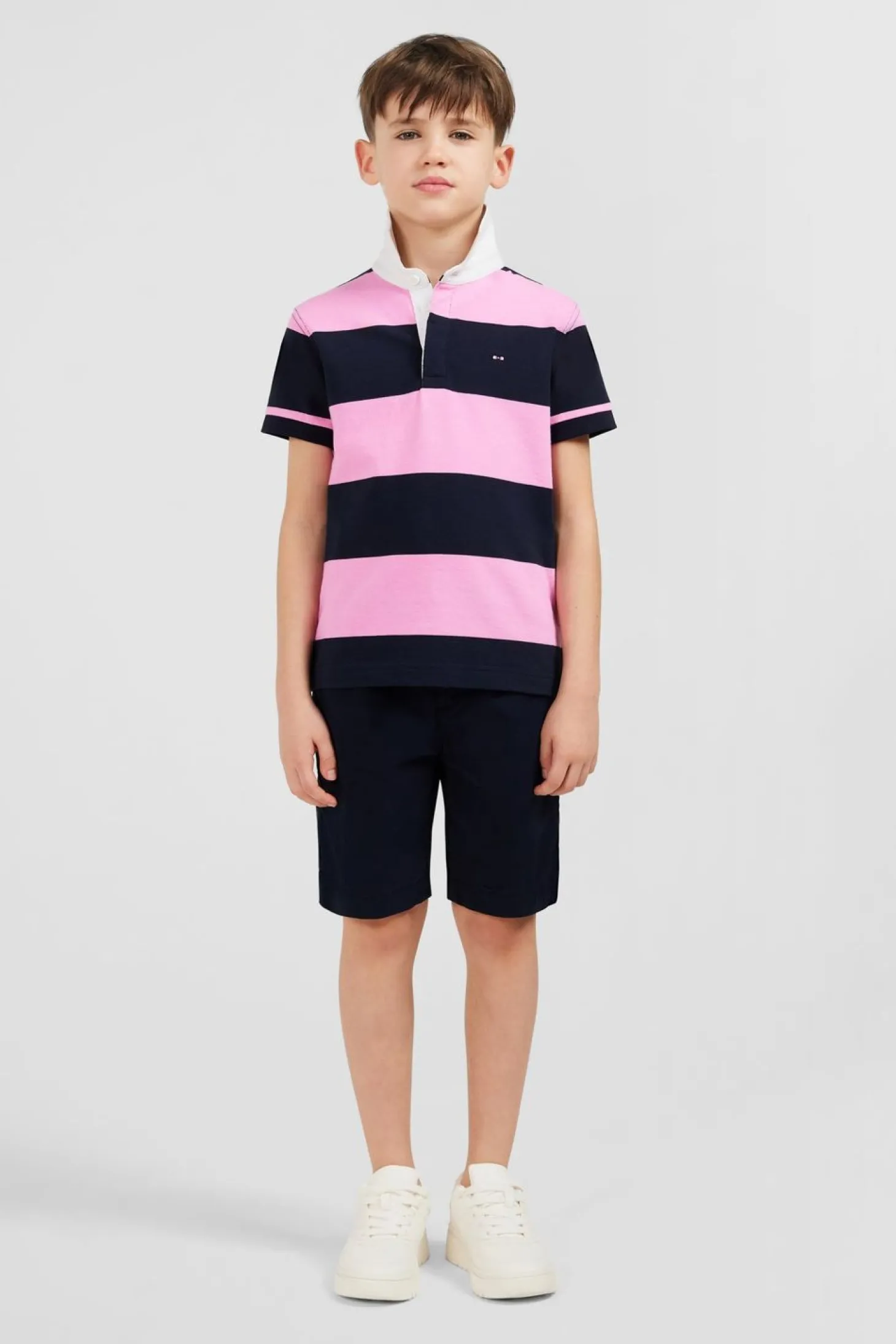 Bermuda Chino Marine En Coton Stretch