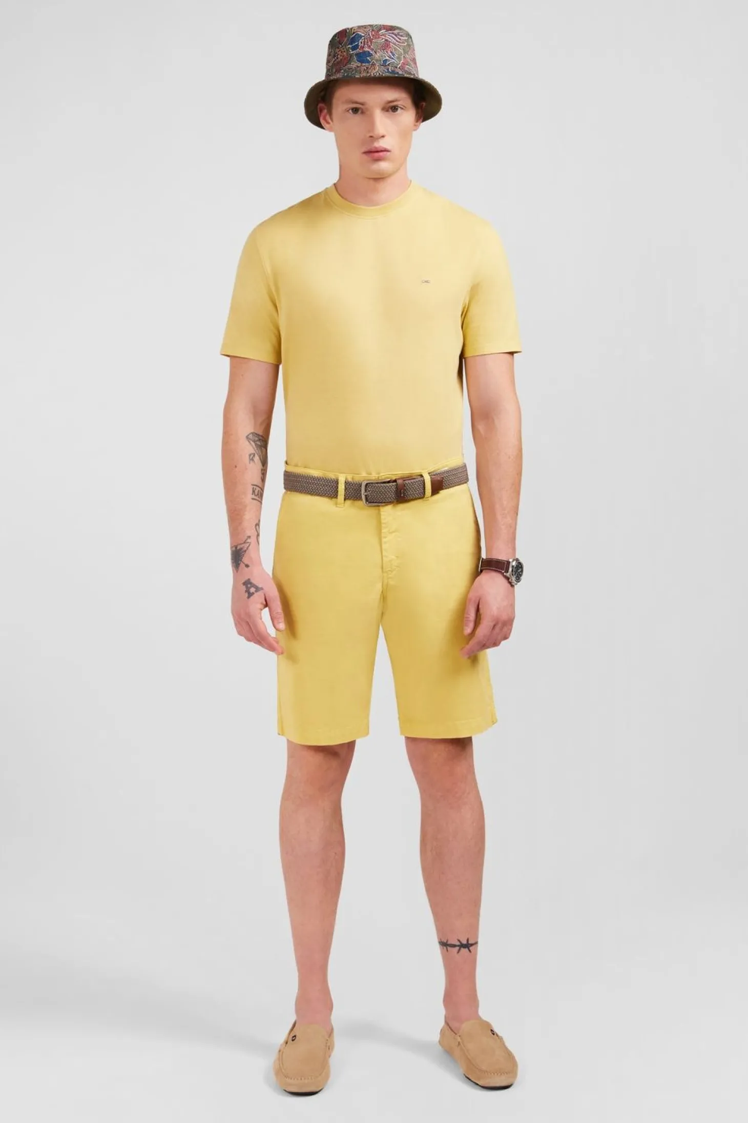 Bermuda Jaune Uni