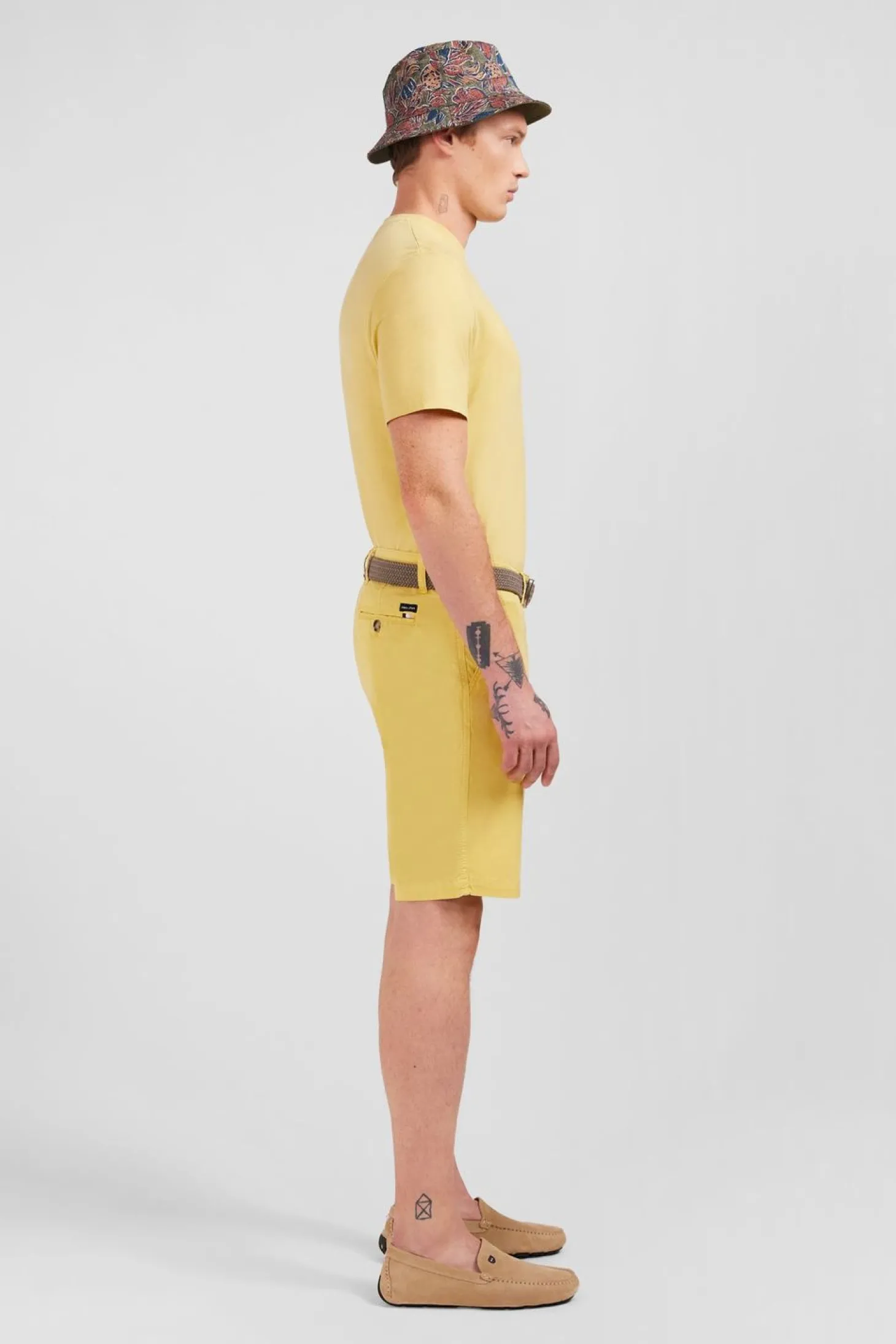 Bermuda Jaune Uni