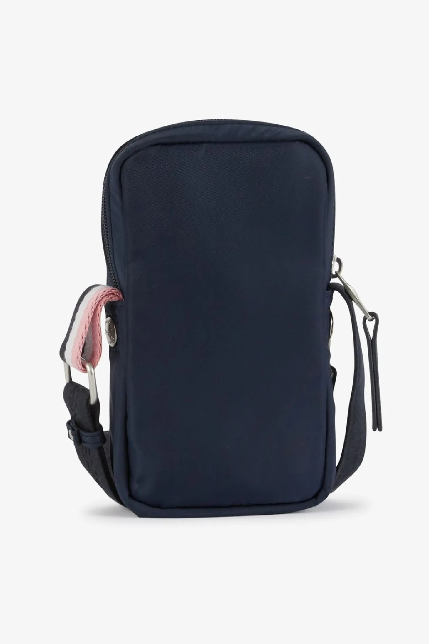 Besace Bleu Marine Avec Effet Cuir Graine