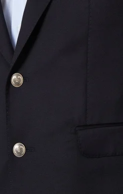 Blazer Bleu Marine 100 % Laine