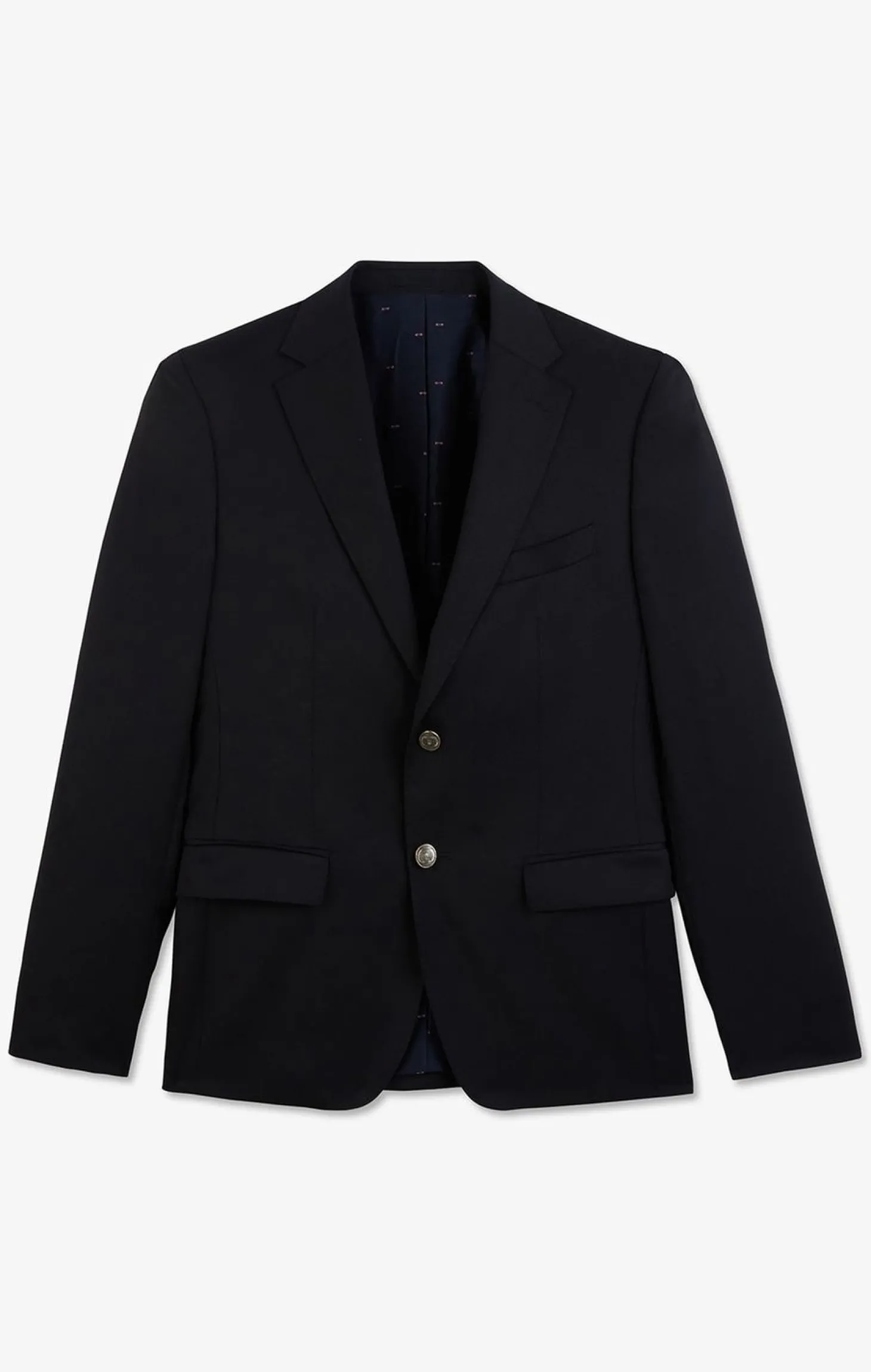 Blazer Bleu Marine Slim Fit 100 % Laine