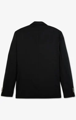 Blazer Noir Slim Fit 100 % Laine