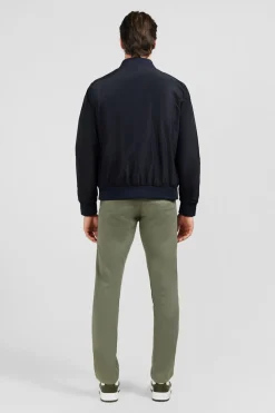 Blouson Bleu Marine Uni