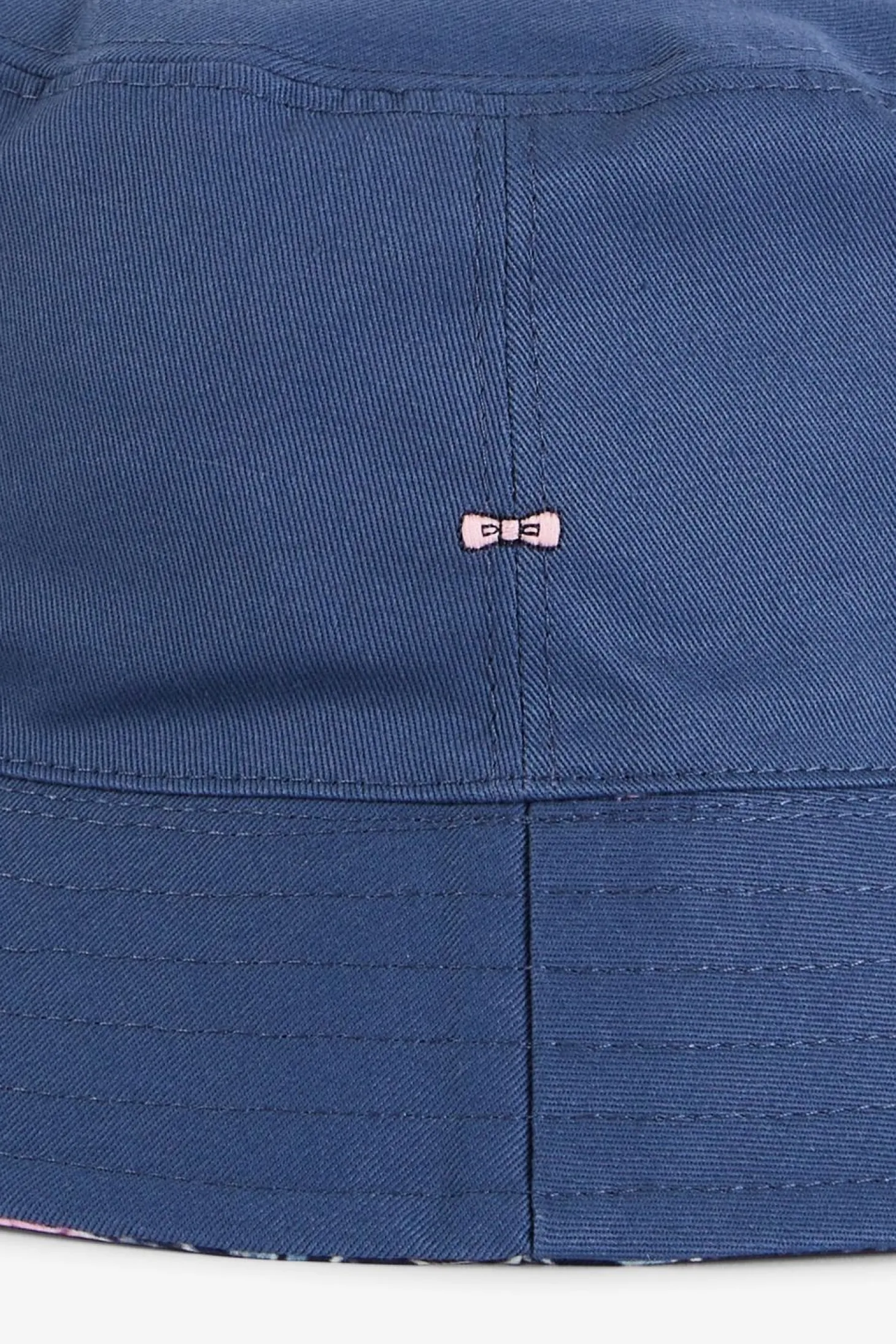 Bob En Coton Reversible Marine Imprime