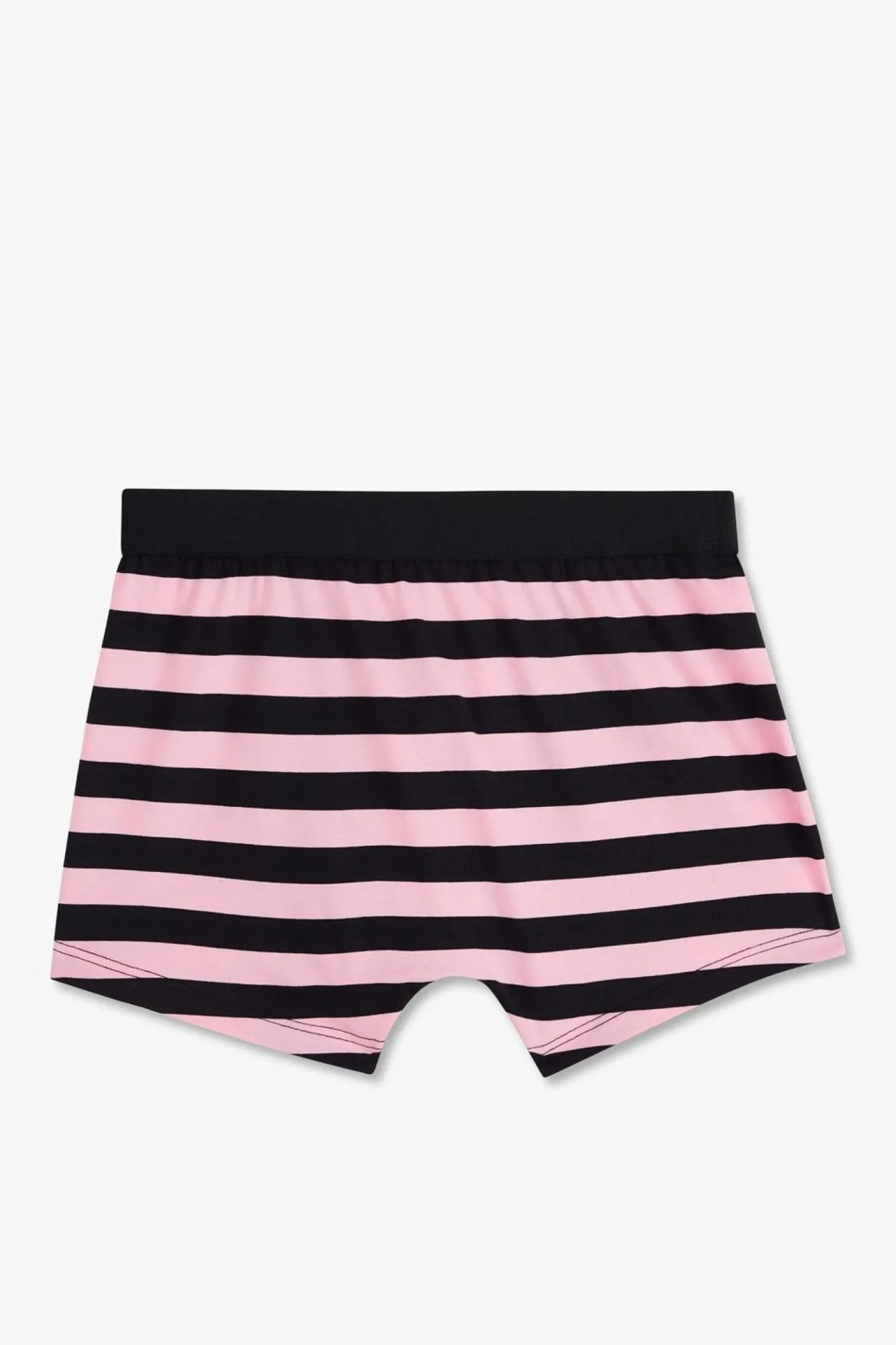 Boxer Cercle Marine Et Rose En Coton Stretch