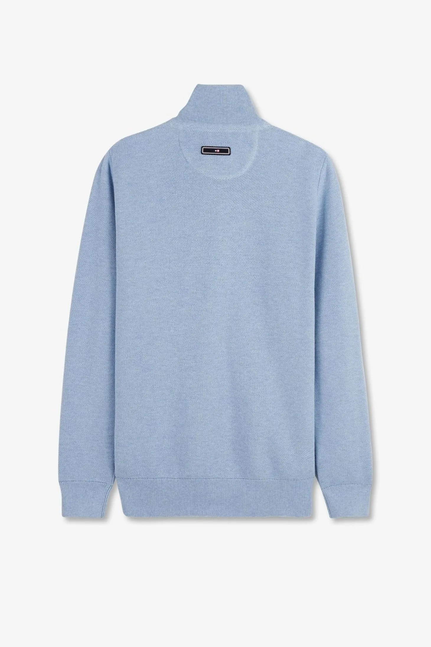 Cardigan Zippe Bleu