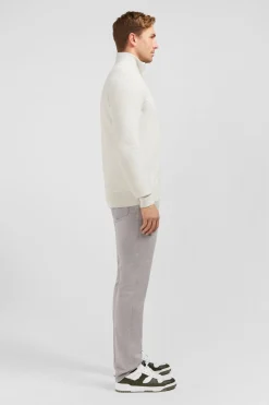 Cardigan Zippe Gris