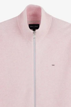 Cardigan Zippe Rose
