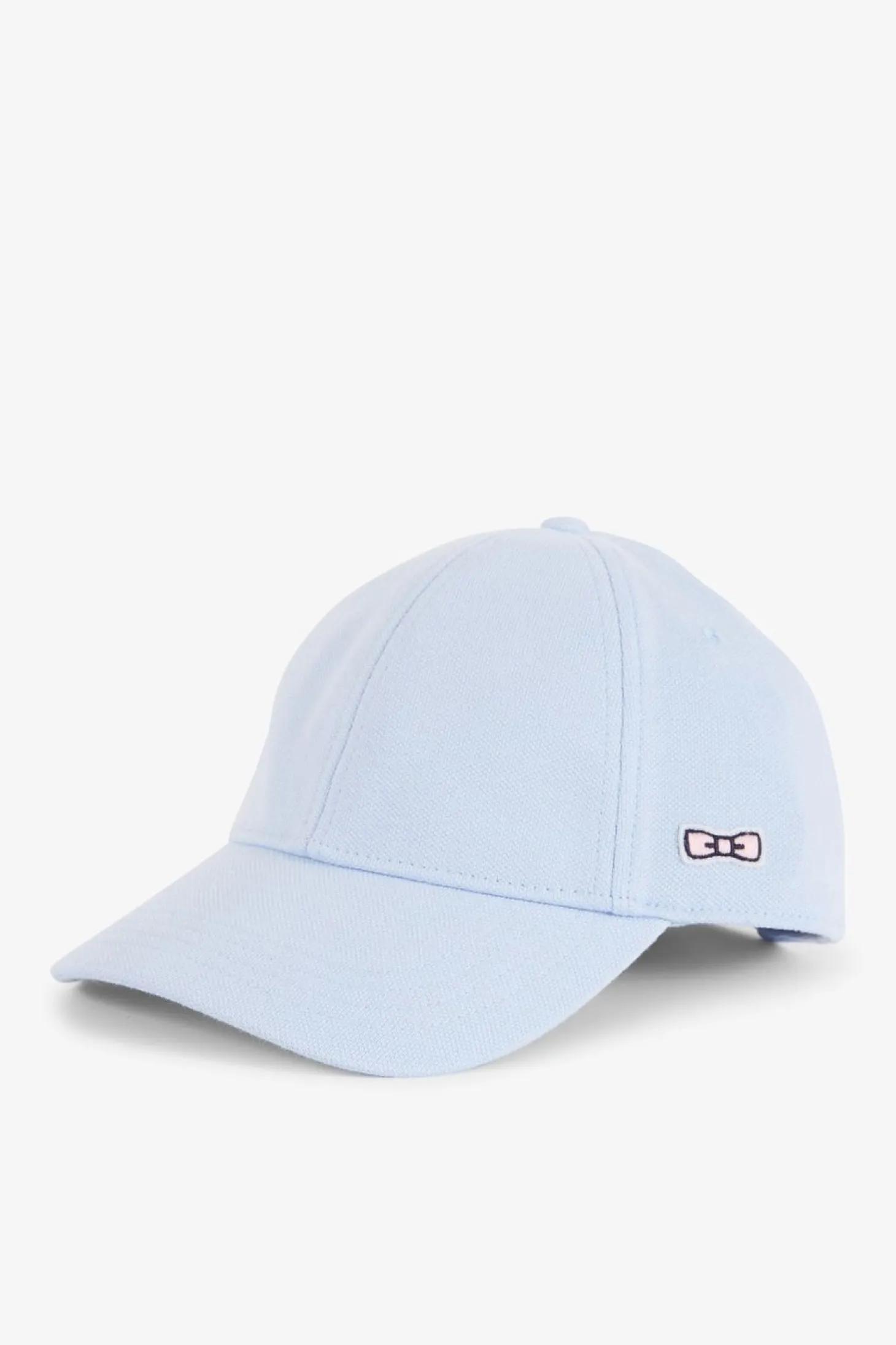 Casquette Bleue Unie En Coton