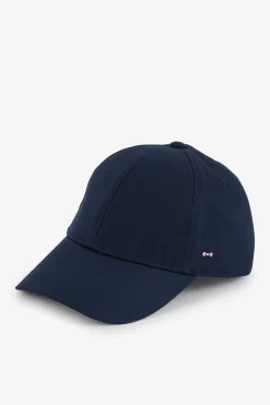 Casquette Bleu Marine Unie En Coton