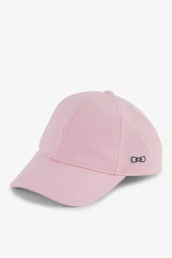 Casquette Rose Unie En Coton