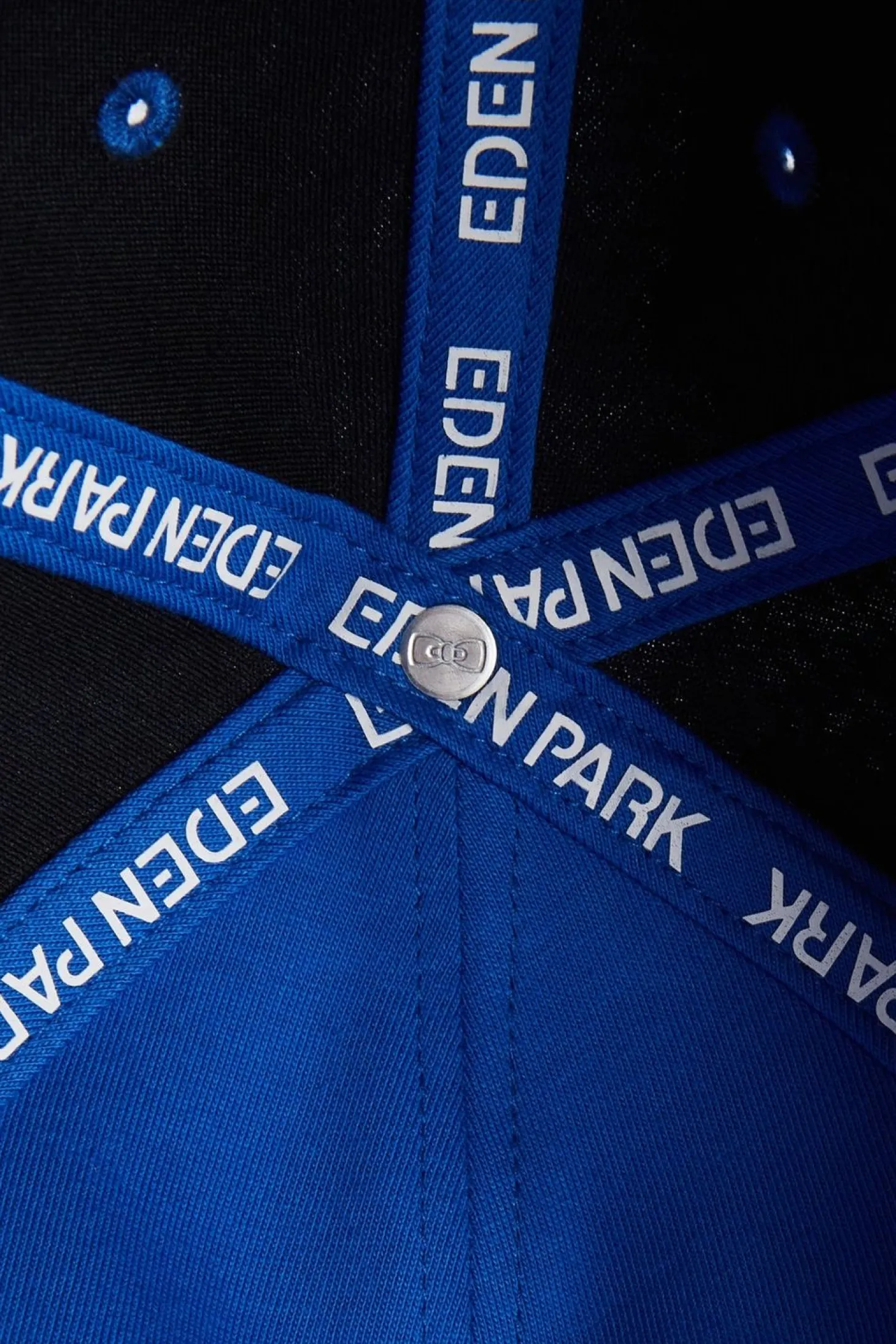 Casquette Unie En Coton Bleu