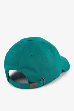 Casquette Verte En Toile De Coton Broderie Noeud Papillon