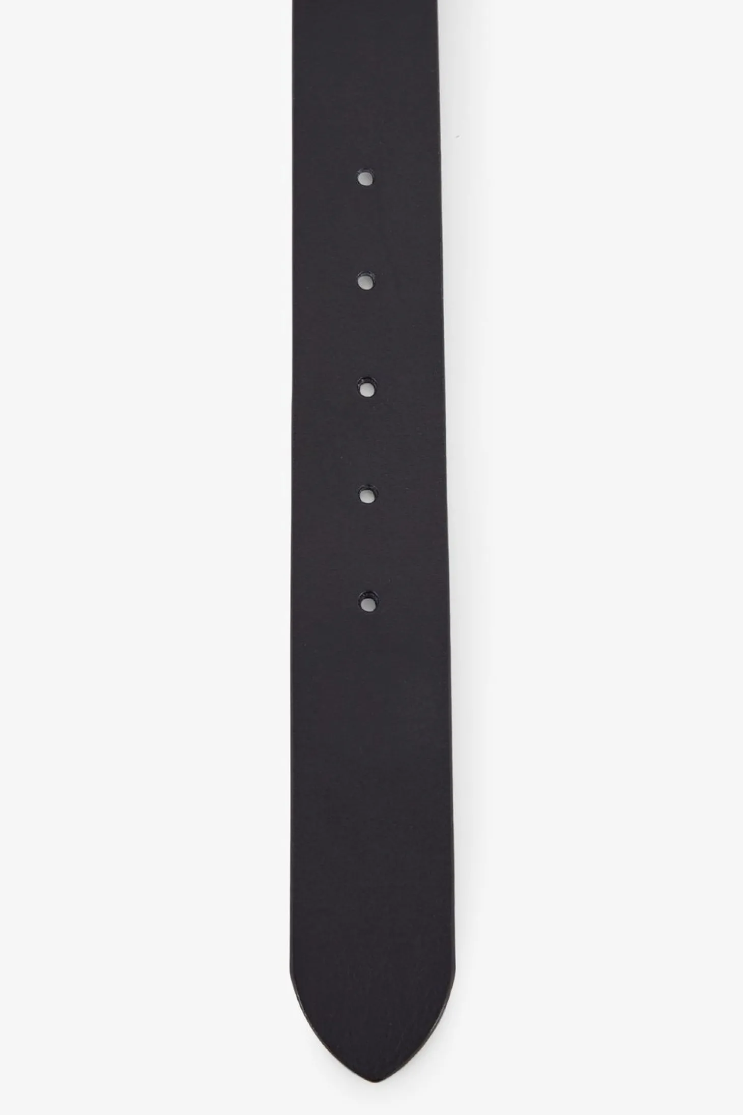 Ceinture En Cuir Bleu Marine