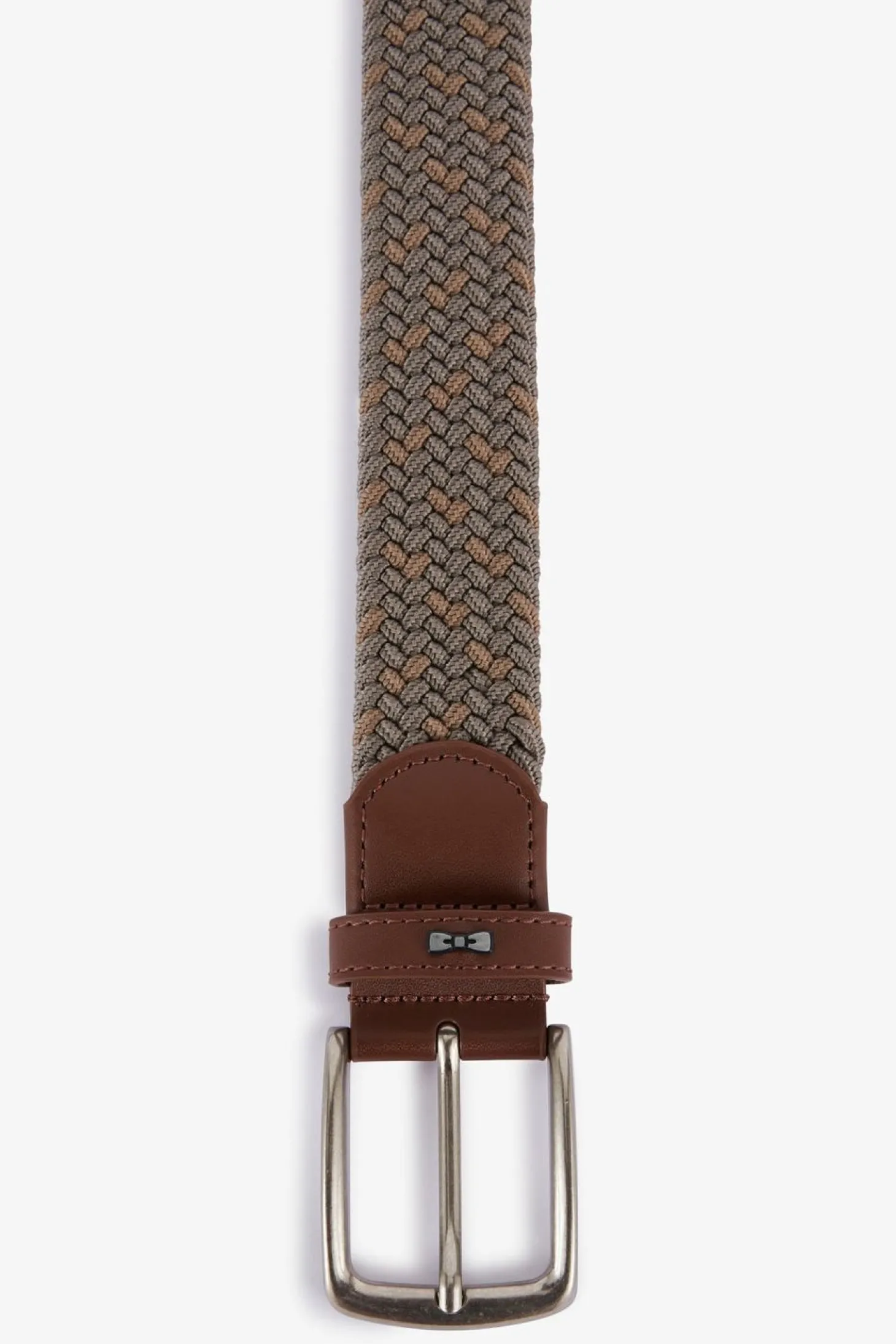 Ceinture Kaki Tressee