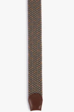 Ceinture Kaki Tressee
