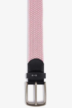 Ceinture Rose Tressee