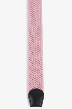 Ceinture Rose Tressee