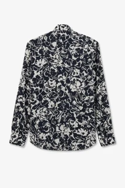 Chemise A Imprime Fleurs Exclusif