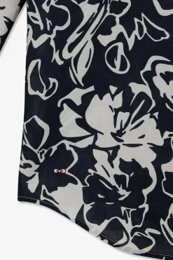 Chemise A Imprime Fleurs Exclusif