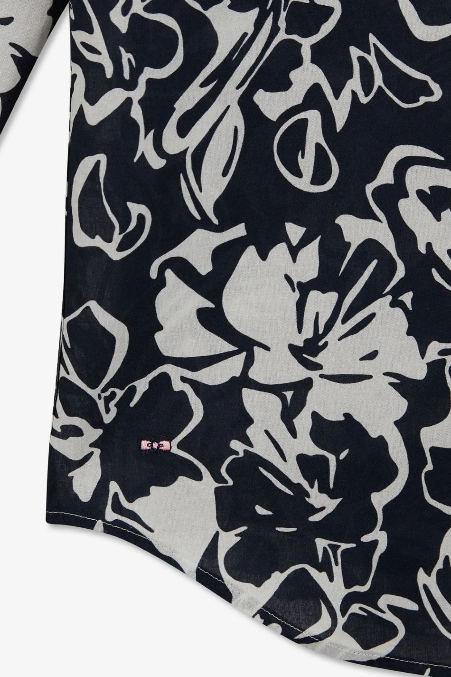 Chemise A Imprime Fleurs Exclusif