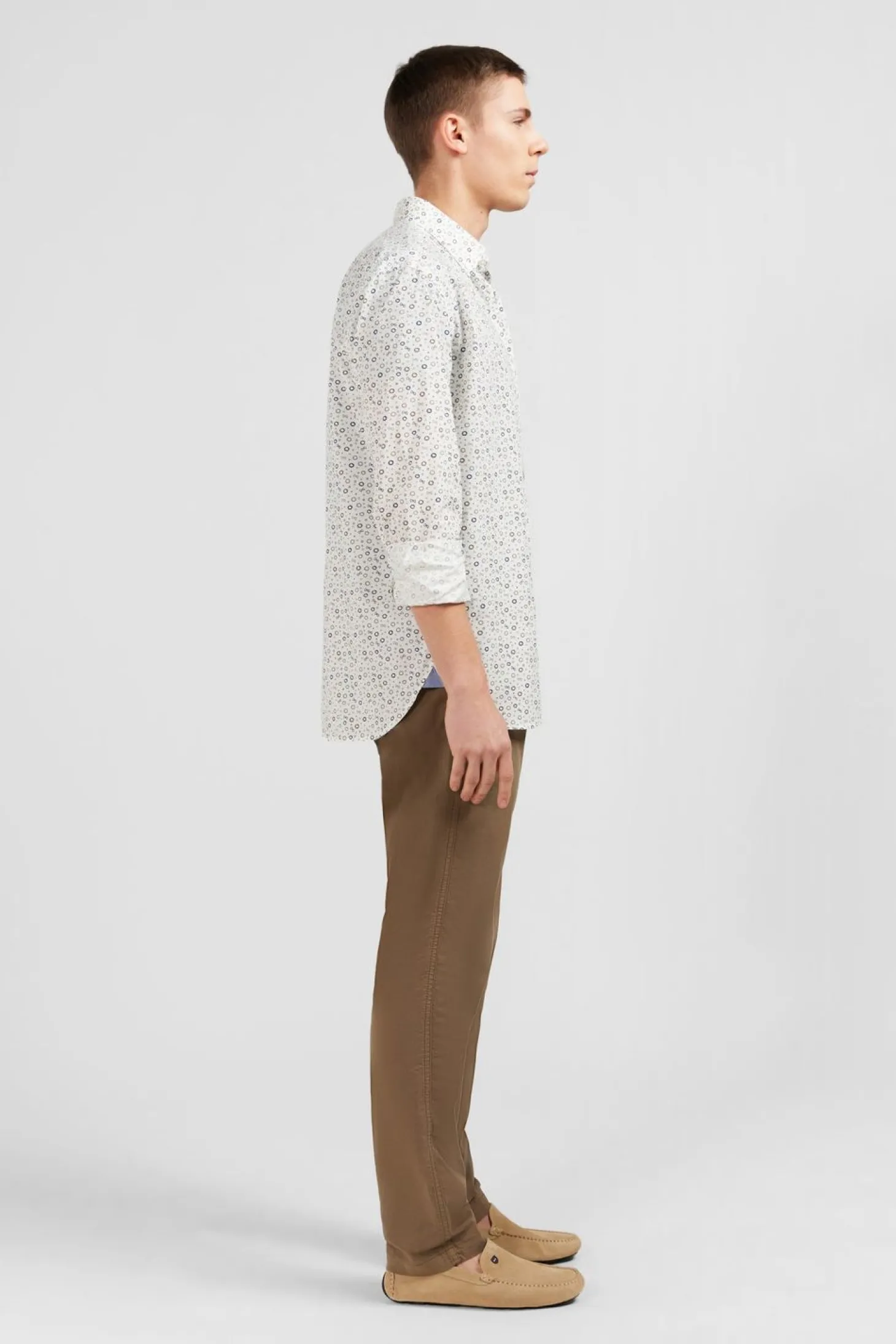 Chemise Blanche Imprime Exclusif Cercle