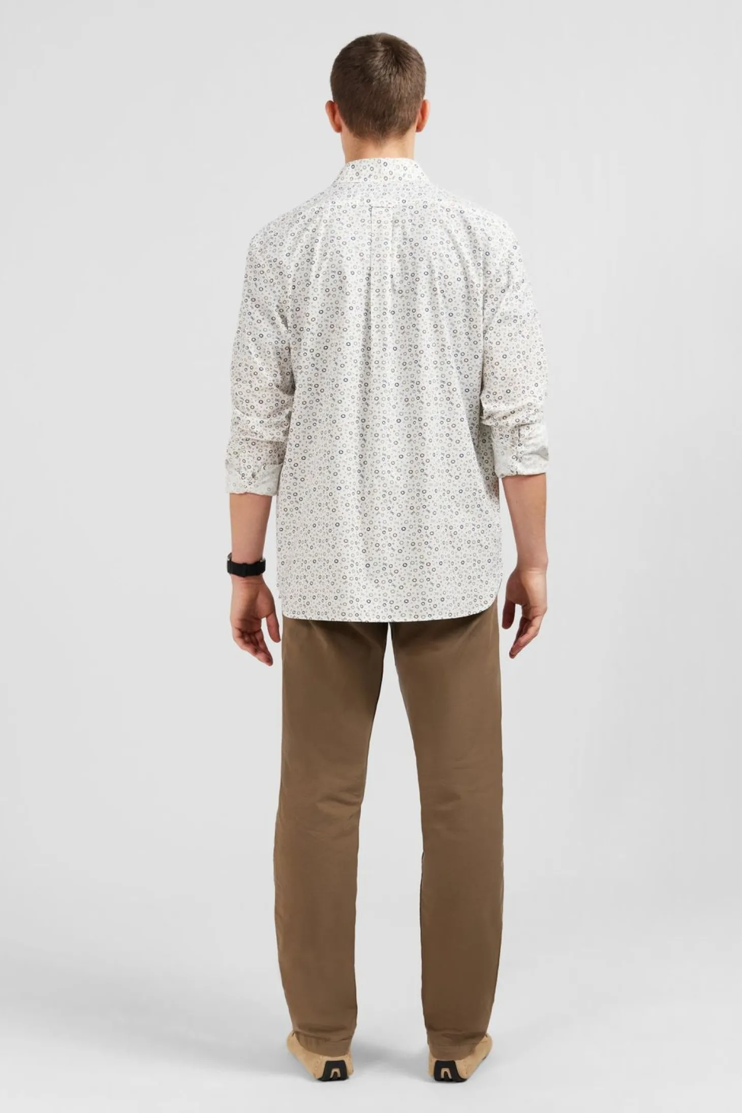 Chemise Blanche Imprime Exclusif Cercle