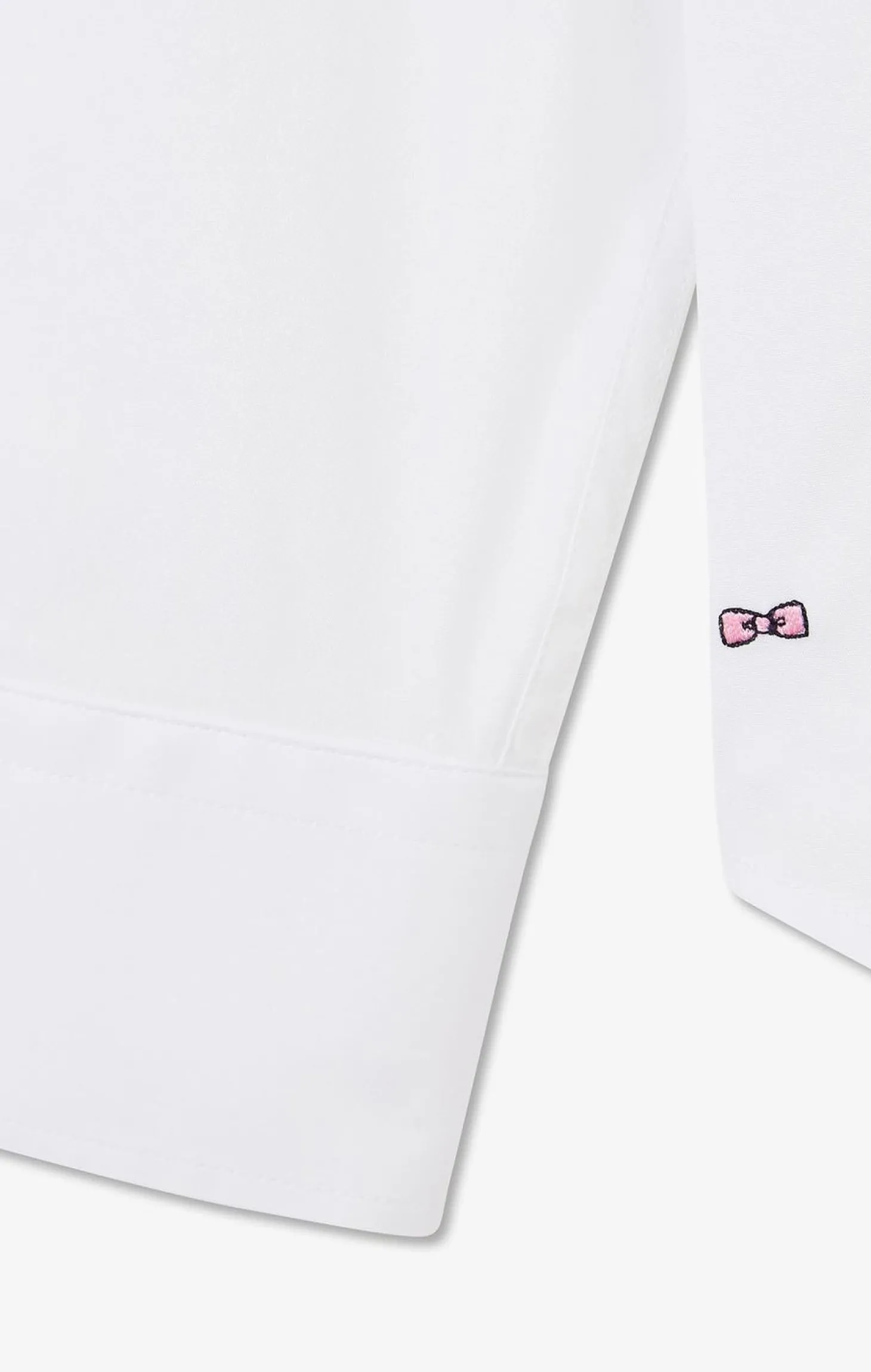 Chemise Blanche Slim En Popeline Stretch