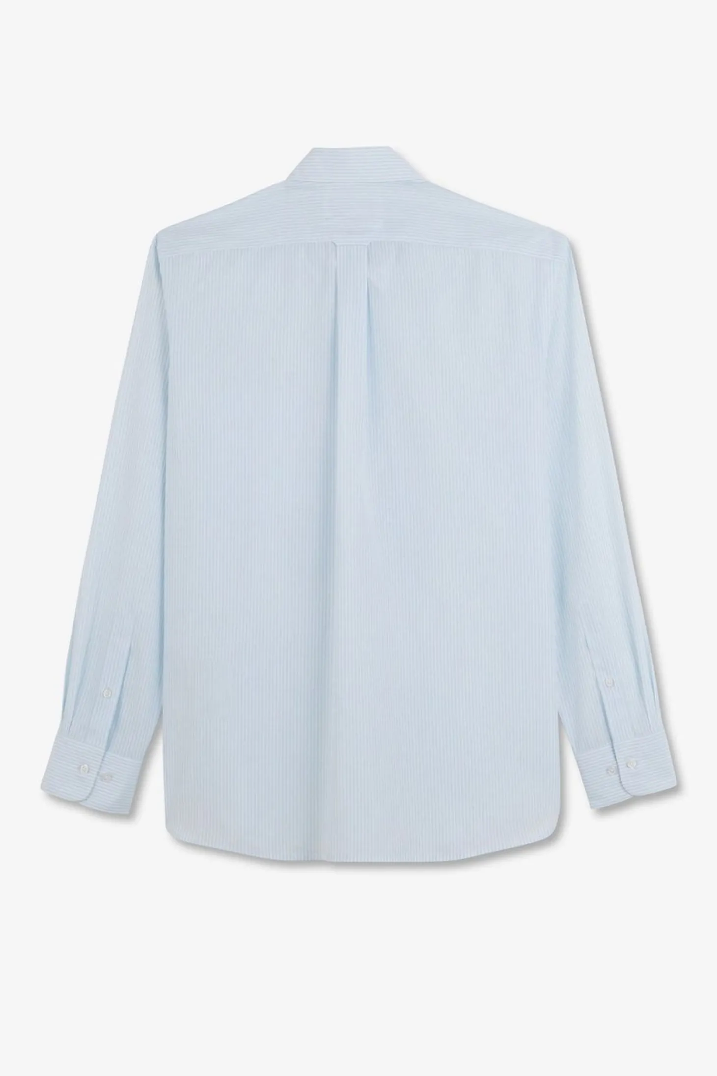 Chemise Bleu Clair A Rayures
