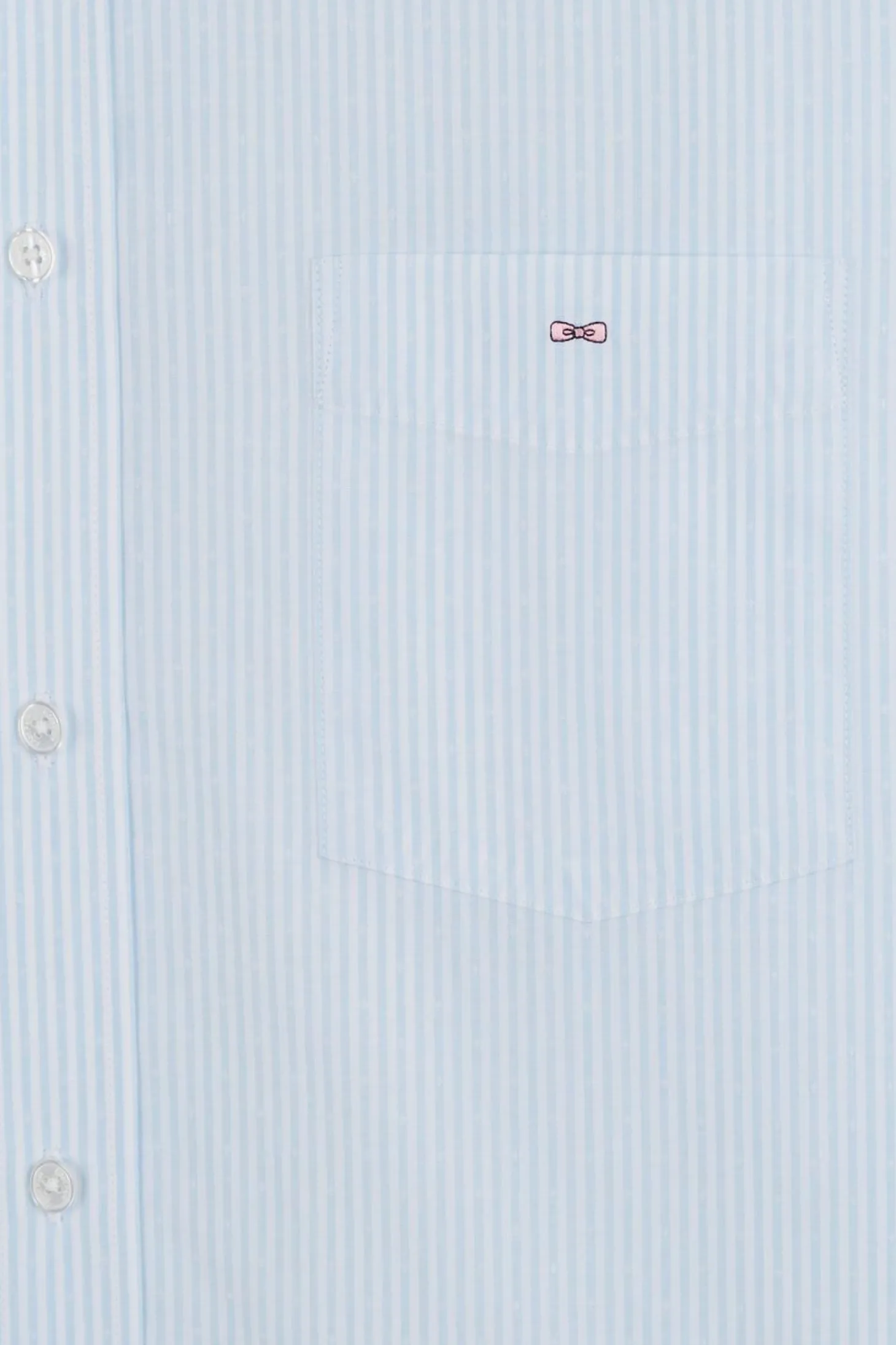 Chemise Bleu Clair A Rayures