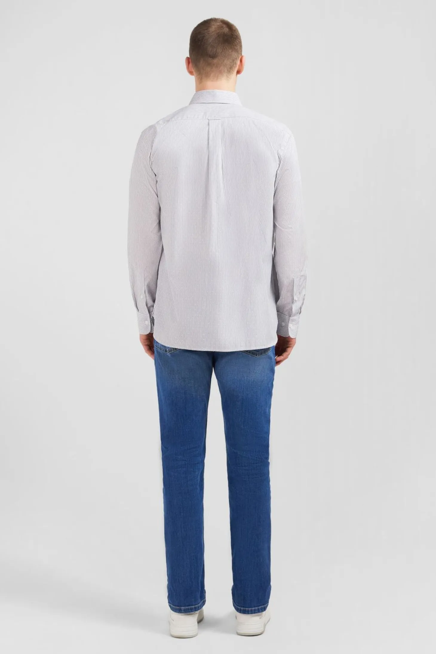 Chemise Bleue A Rayures
