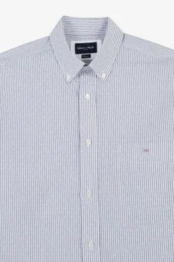 Chemise Bleue A Rayures