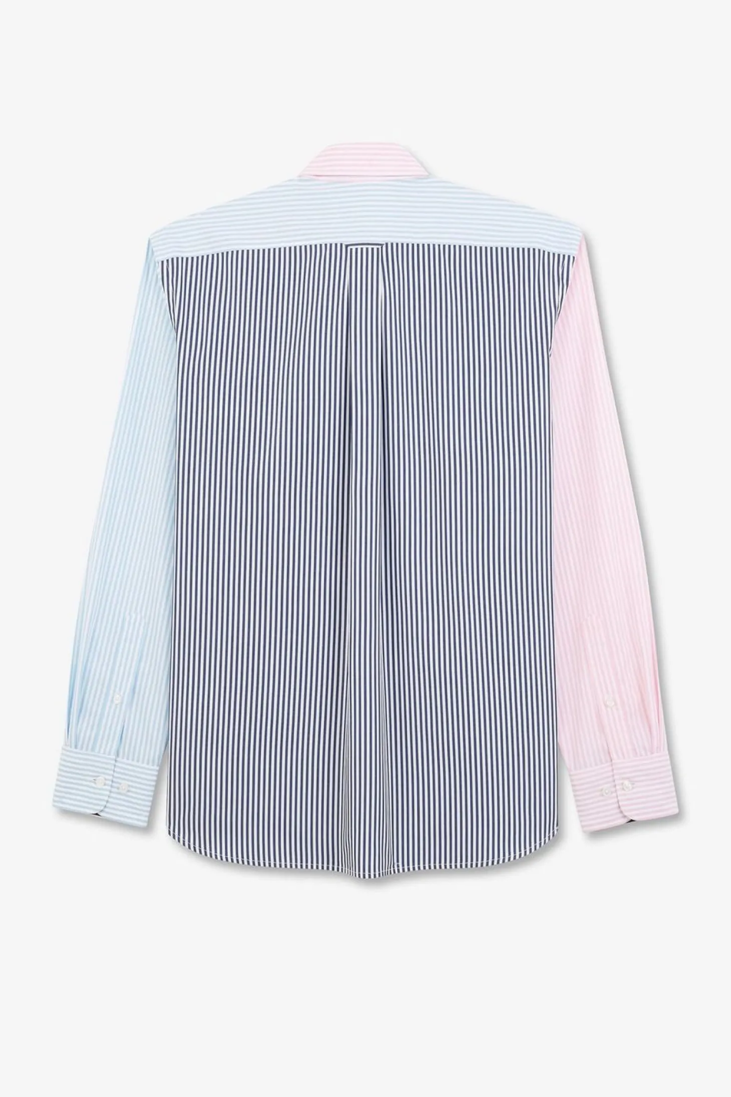 Chemise Colorblock A Rayures