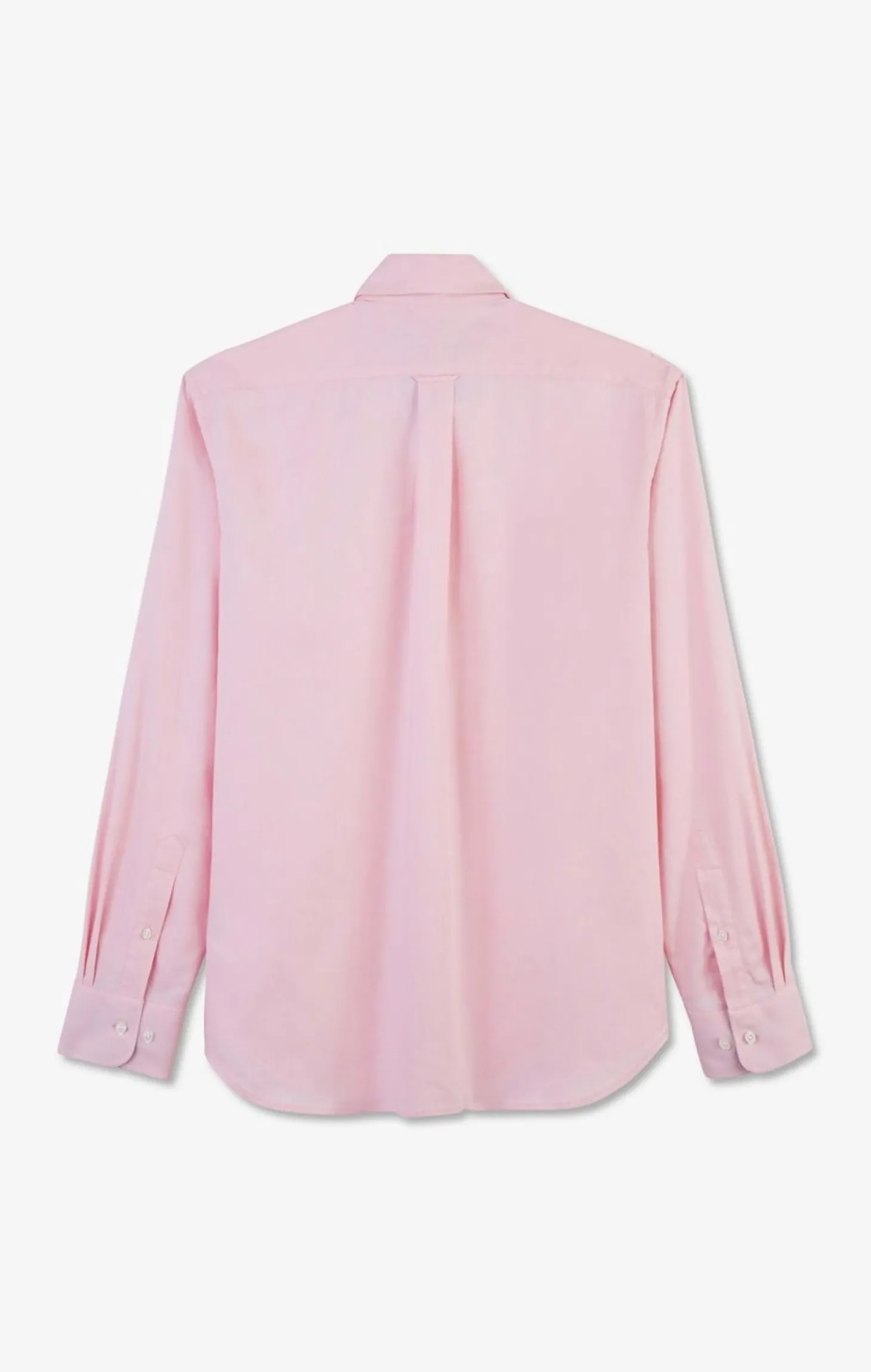 Chemise Rose Unie En Coton