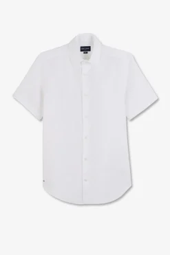 Chemisette Blanche A Details Exclusifs Fleuris