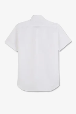 Chemisette Blanche A Details Exclusifs Fleuris