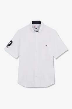 Chemisette Blanche Brodee Xv De France