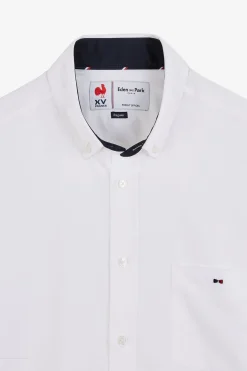 Chemisette Blanche Brodee Xv De France
