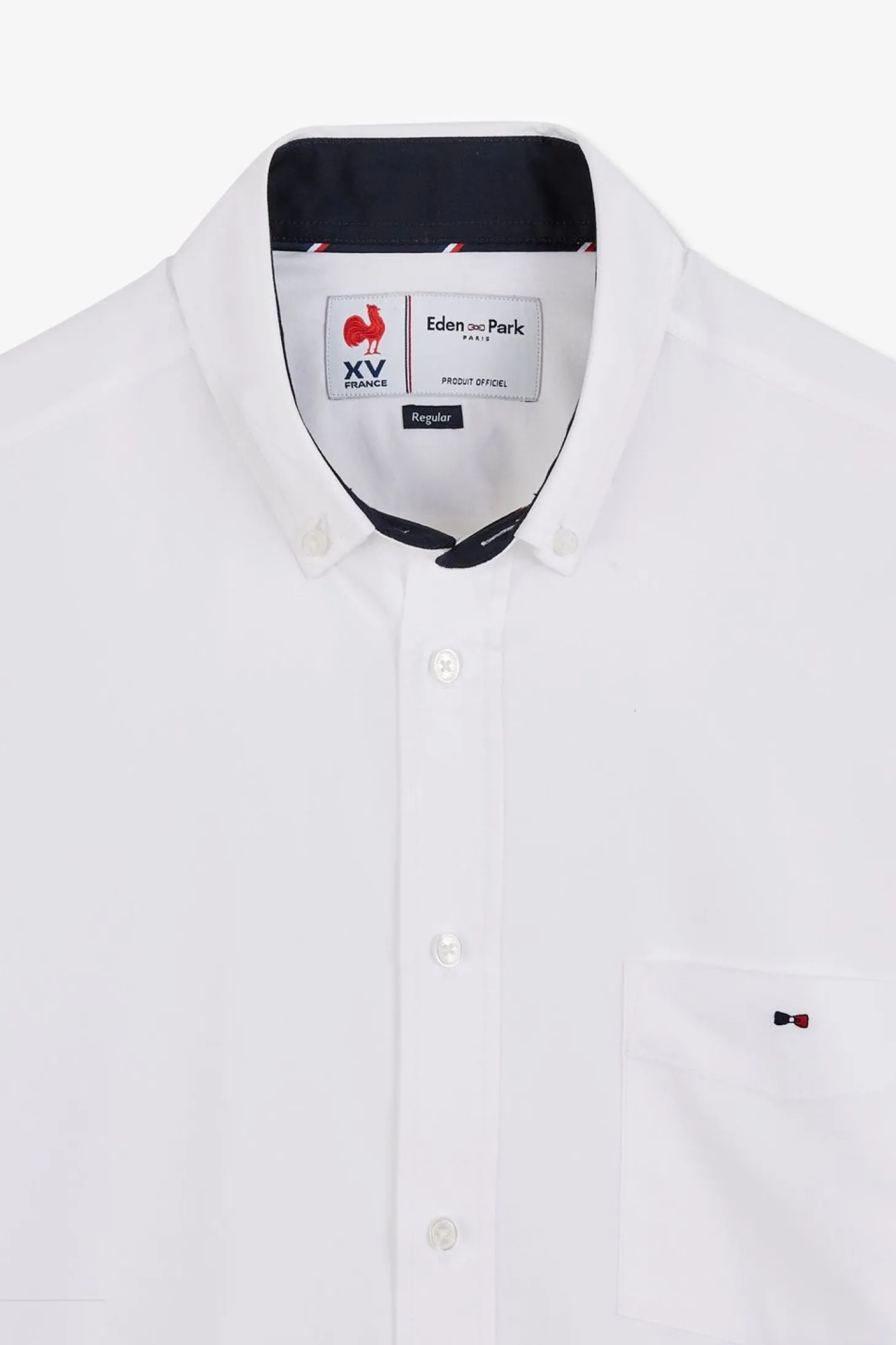 Chemisette Blanche Brodee Xv De France