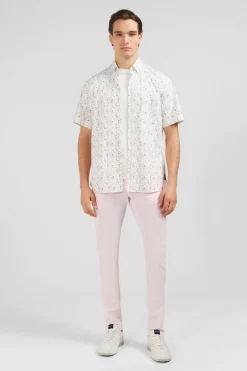 Chemisette Blanche Imprimee Exclusif Cercle