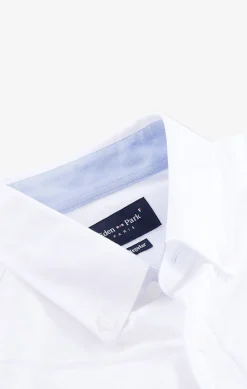 Chemisette Blanche Unie En Coton