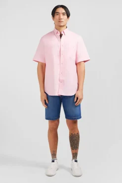 Chemisette Rose Unie En Coton