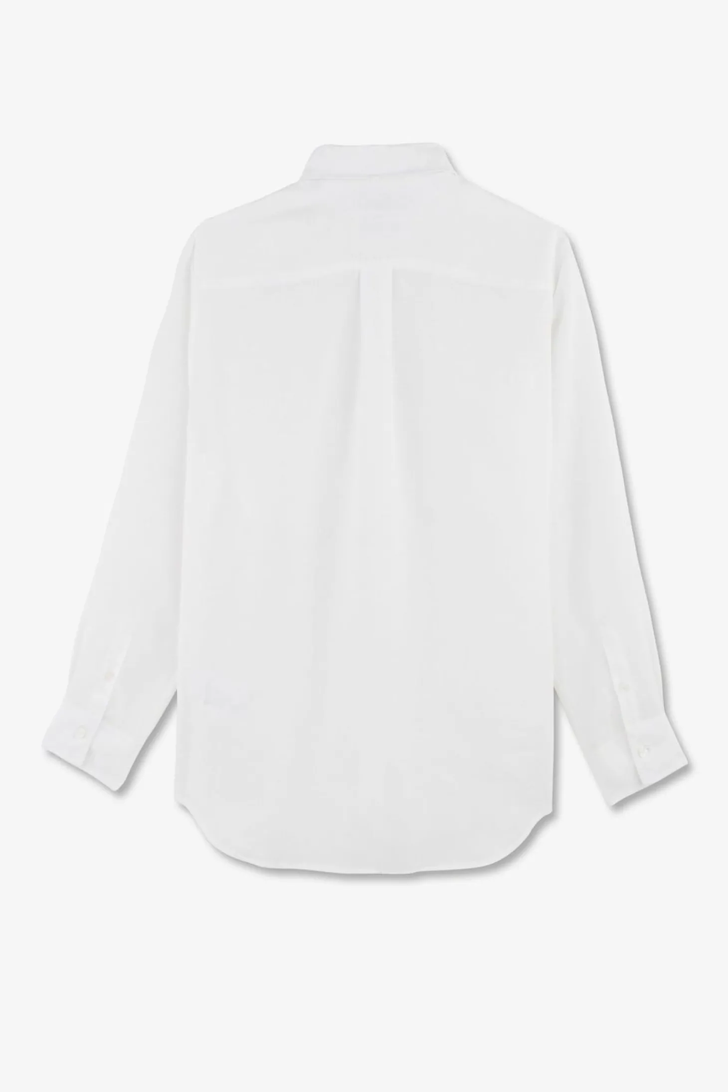 Chemisier Blanc Uni