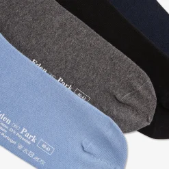Coffret De Quatre Paires De Chaussettes Unies