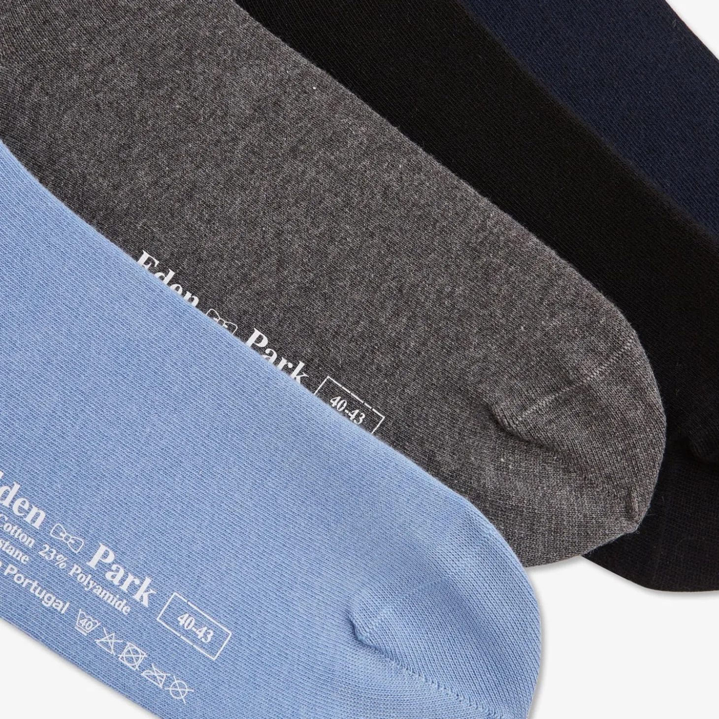 Coffret De Quatre Paires De Chaussettes Unies