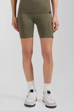 Cycliste De Sport Stretch Kaki